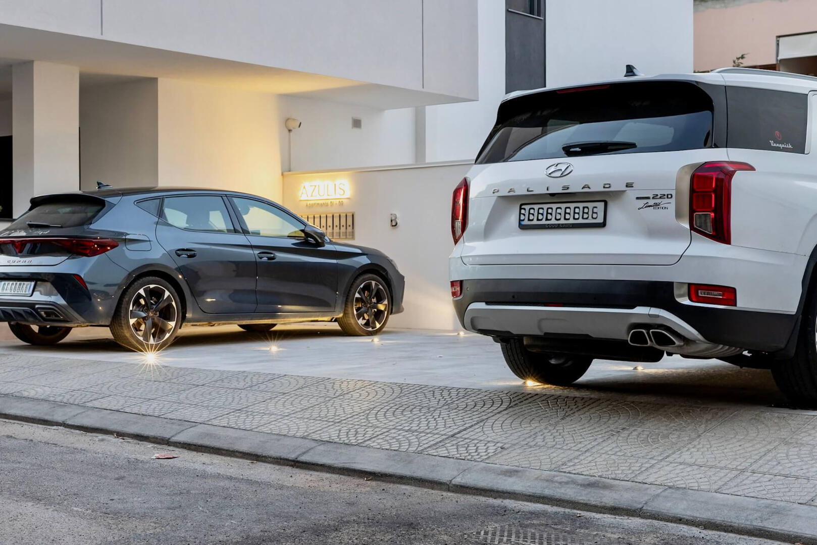 Free and secure parking for your peace of mind